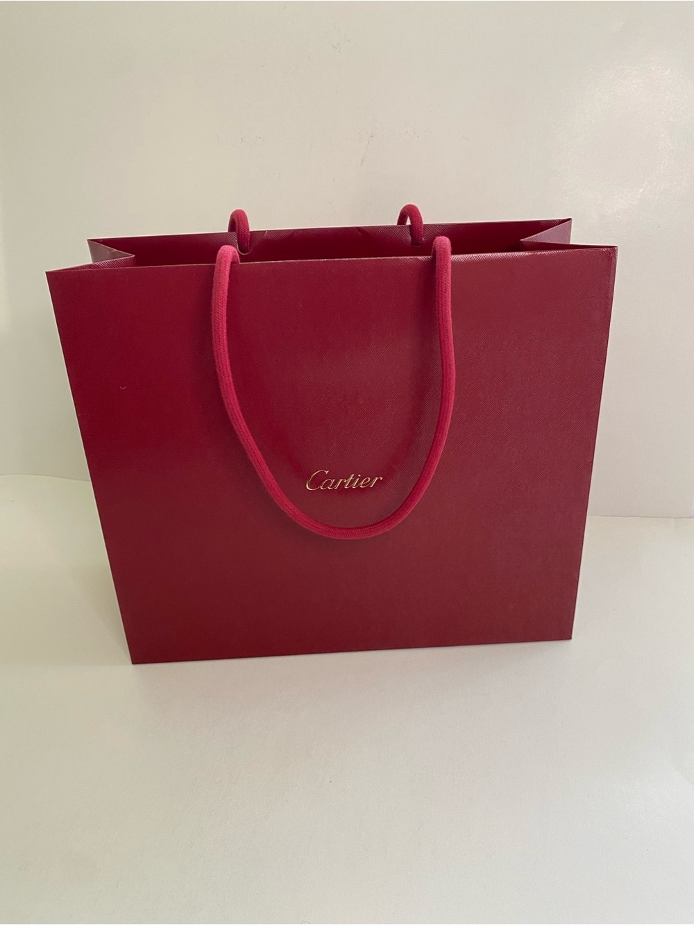Cartier Gift Bag / Shopping bag (12.5" x 11" x 5")
